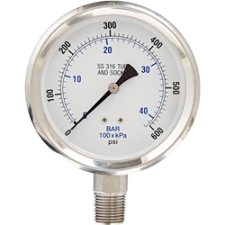 Industrial Pressure & Vacuum Gauge described and option to buy gauges