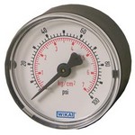 WIKA 111.12 - 2.5" Dial - 30x60 psi/kPa Compound Gauge