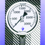 Imported 113.14D - 2.5" Dial - 0-1000 psi Pressure Gauge